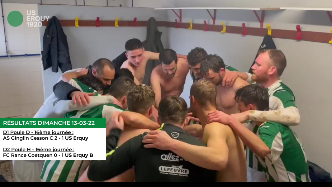 [Résultats] Dimanche 13-03-22