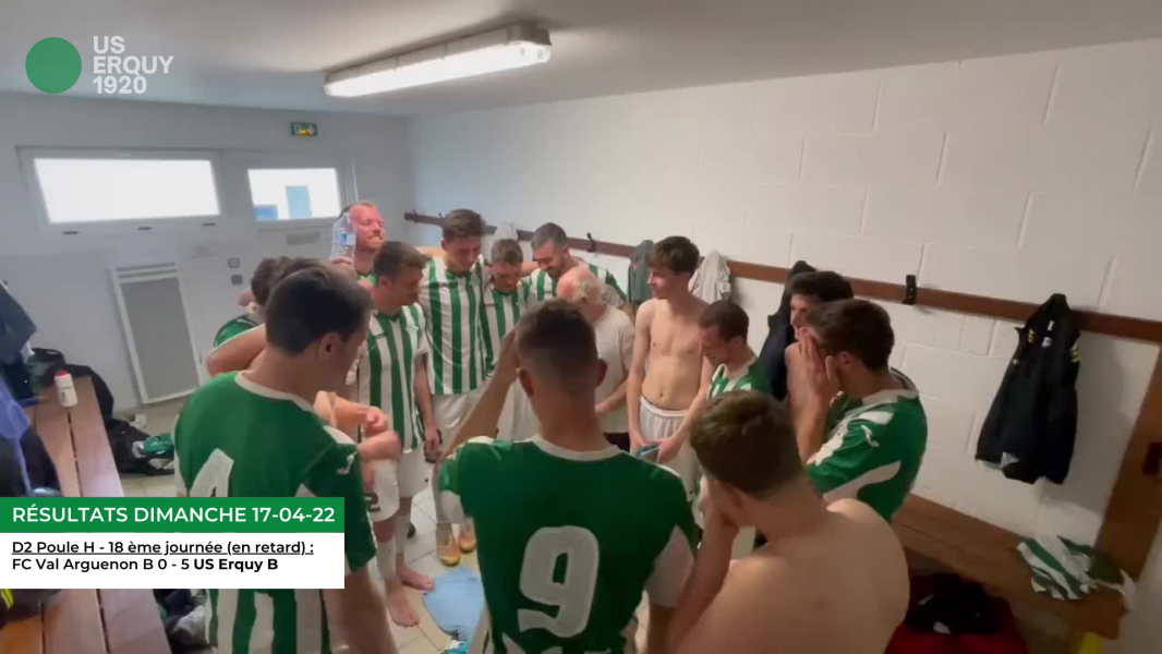 [Résultats] Dimanche 17-04-22