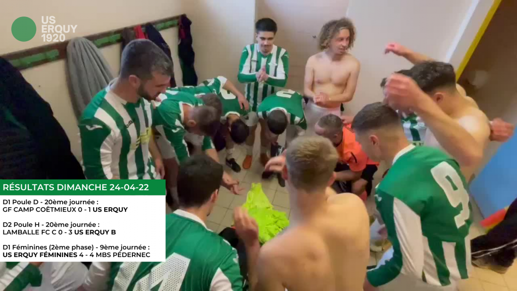 [Résultats] Dimanche 24-04-22