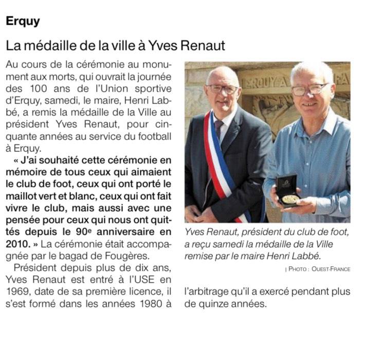 article Ouest France (30-05-22)