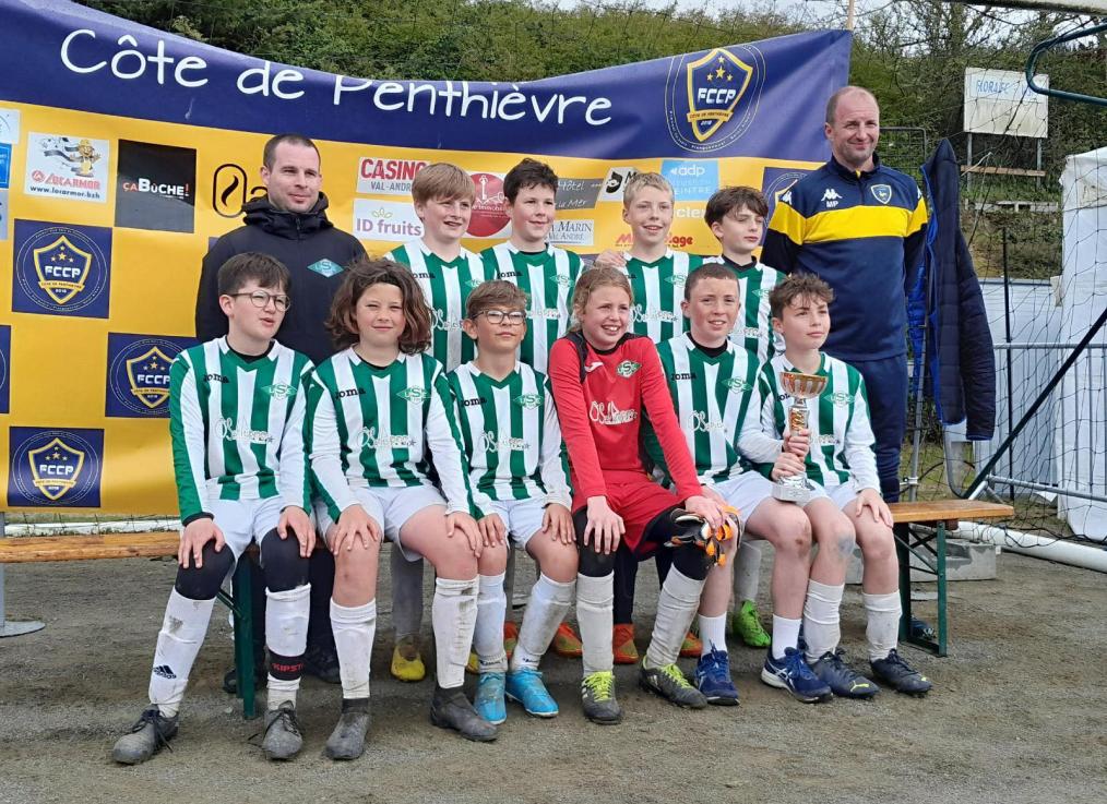 Retour en images sur le Challenge Côte de Penthièvre avec la belle victoire 2-0 "en consolante" de nos U13 contre l'US Hunaudaye.🥇👍
