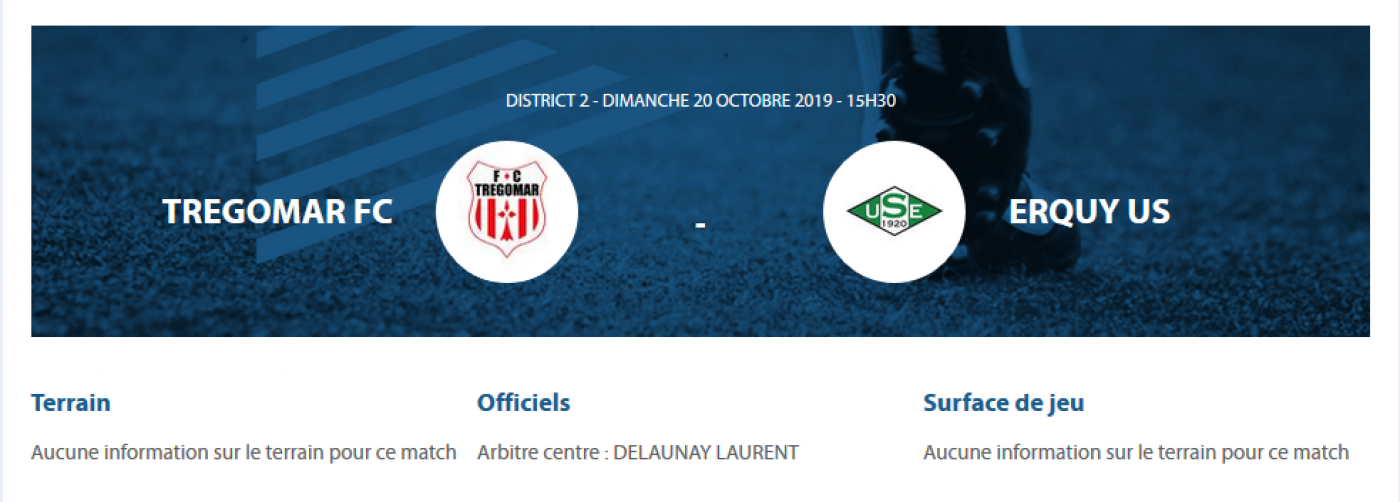 [D2 J3] FC Trégomar - US Erquy B